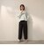 CICA配合サークルストレッチイージーワイドパンツ