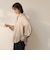 TRローンバックヨークギャザーコクーンブラウス