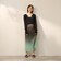 シフォングラデーションプリーツスカート