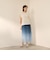 シフォングラデーションプリーツスカート
