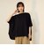 《予約販売》【機能するミニマル服】ポンチョTシャツ 《UVカット》
