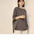 《予約販売》【機能するミニマル服】ポンチョTシャツ 《UVカット》