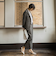 ツムギートストレッチテーパードパンツ≪セットアップ/洗える≫