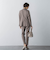 ツムギートストレッチテーパードパンツ≪セットアップ/洗える≫