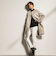 【STORY11月号掲載】両面起毛ストレッチテーパードパンツ≪洗える≫