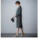 【WEB限定サイズあり】ヘリンボンストレートスカート≪セットアップ≫