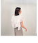【WEB＆一部店舗限定】チュールレイヤードカットソー≪洗濯機で洗える≫