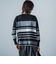【WEB限定】ランダムボーダーニットプルオーバー≪3サイズ/洗える≫