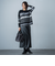【WEB限定】ランダムボーダーニットプルオーバー≪3サイズ/洗える≫