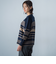 【WEB限定】ランダムボーダーニットプルオーバー≪3サイズ/洗える≫