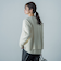 【カタログ掲載】ケーブル編みVネックカーディガン≪手洗い可能≫