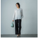 【WEB＆一部店舗限定】カットジョーゼットバックスリットパンツ≪洗える≫