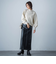 2WAY合皮スカート≪洗濯機で洗える≫