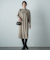 【WEB限定】配色ニットワンピース≪手洗い可能≫
