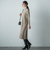 【WEB限定】配色ニットワンピース≪手洗い可能≫