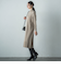 【WEB限定】配色ニットワンピース≪手洗い可能≫