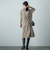 【WEB限定】配色ニットワンピース≪手洗い可能≫
