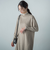 【WEB限定】配色ニットワンピース≪手洗い可能≫