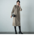 【WEB限定】配色ニットワンピース≪手洗い可能≫