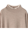 【WEB限定】配色ニットワンピース≪手洗い可能≫