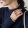 【WEB限定】配色ニットワンピース≪手洗い可能≫