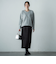 【WEB限定】ふんわりラインボーダーニット≪手洗い可能≫