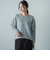 【WEB限定】ふんわりラインボーダーニット≪手洗い可能≫