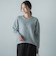 【WEB限定】ふんわりラインボーダーニット≪手洗い可能≫