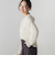 Vネックラメモールニットプルオーバー≪手洗い可能≫