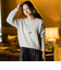 【WEB限定】スパンコールミックスニット≪手洗い可能≫