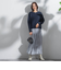 【WEB限定】袖ボタンガーターニット≪手洗い可能≫