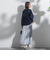 【WEB限定】袖ボタンガーターニット≪手洗い可能≫