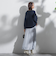 【WEB限定】袖ボタンガーターニット≪手洗い可能≫