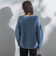 【WEB限定】袖ボタンガーターニット≪手洗い可能≫