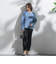 【WEB限定】袖ボタンガーターニット≪手洗い可能≫