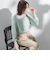 【WEB限定】カラー クルーネックニット≪手洗い可能≫