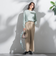 【WEB限定】カラー クルーネックニット≪手洗い可能≫