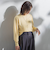 【WEB限定】カラー クルーネックニット≪手洗い可能≫