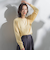 【WEB限定】カラー クルーネックニット≪手洗い可能≫