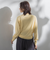 【WEB限定】カラー クルーネックニット≪手洗い可能≫