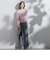 【WEB限定】カラー クルーネックニット≪手洗い可能≫