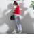 【WEB限定】カラー クルーネックニット≪手洗い可能≫