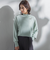 【WEB限定】カラー ハイネックニット≪手洗い可能≫