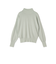 【WEB限定】カラー ハイネックニット≪手洗い可能≫