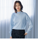 【WEB限定】カラー ハイネックニット≪手洗い可能≫