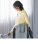 【WEB限定】カラー ハイネックニット≪手洗い可能≫