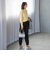 【WEB限定】カラー ハイネックニット≪手洗い可能≫