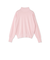 【WEB限定】カラー ハイネックニット≪手洗い可能≫