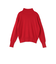 【WEB限定】カラー ハイネックニット≪手洗い可能≫