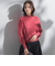 【WEB限定】カラー ハイネックニット≪手洗い可能≫